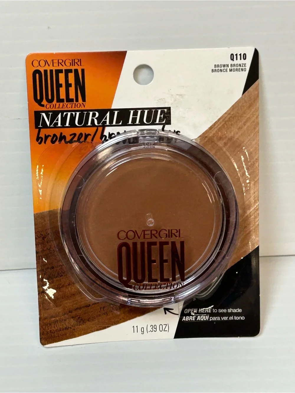 COVERGIRL Queen Collection Natural Hue Bronzer Q110 BROWN BRONZE NEW